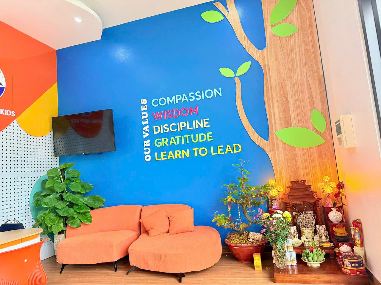 Khu vực đón tiếp